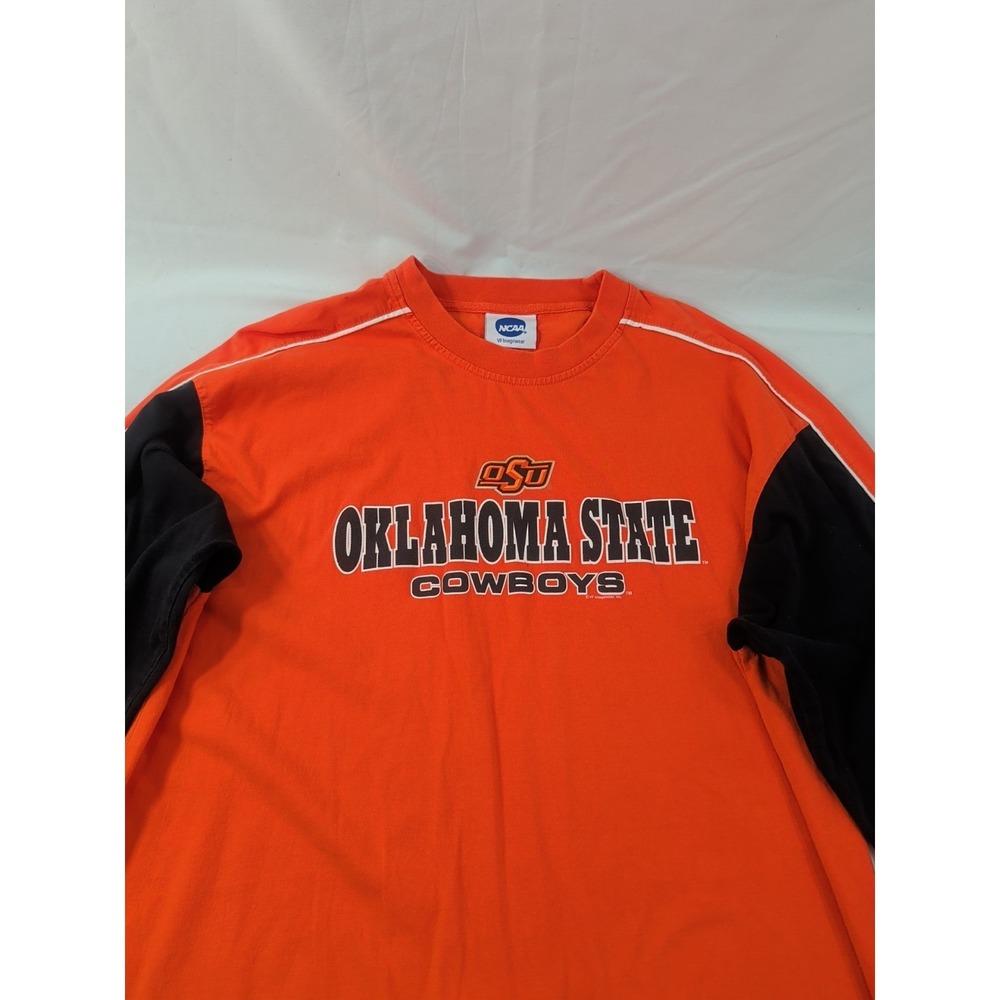 OSU‎ Oklahoma State Cowboys T-Shirt Mens Size XL Orange NCAA